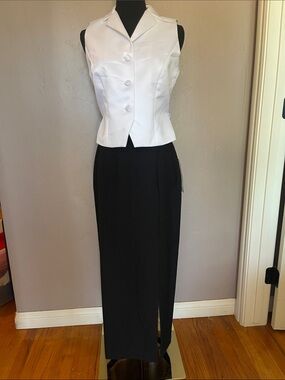 Vintage 90s NWT Randy Kemper 2-Piece Skirt Suit Set